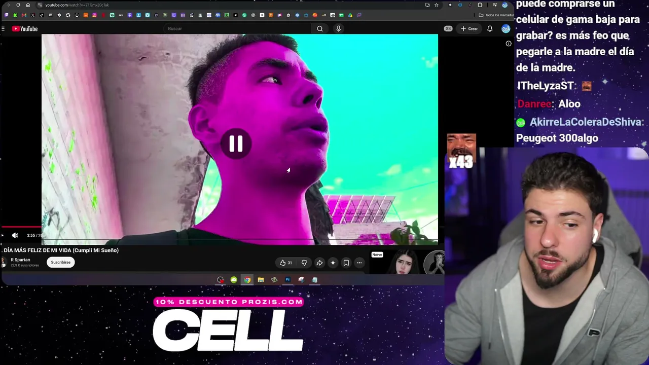 Cell — HACEN OTRO CATFISH a ESPARTACO18 pero SE HA ENAMORADO🥶