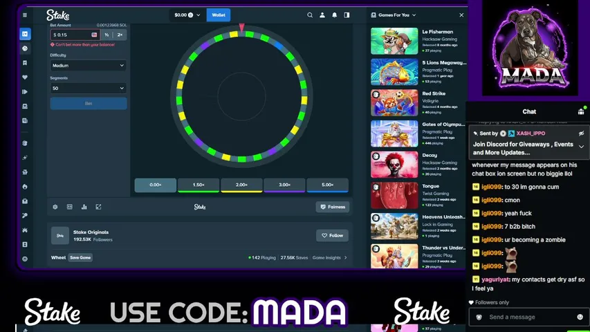 badmada playing Slots & Casino - Live Casino Stream