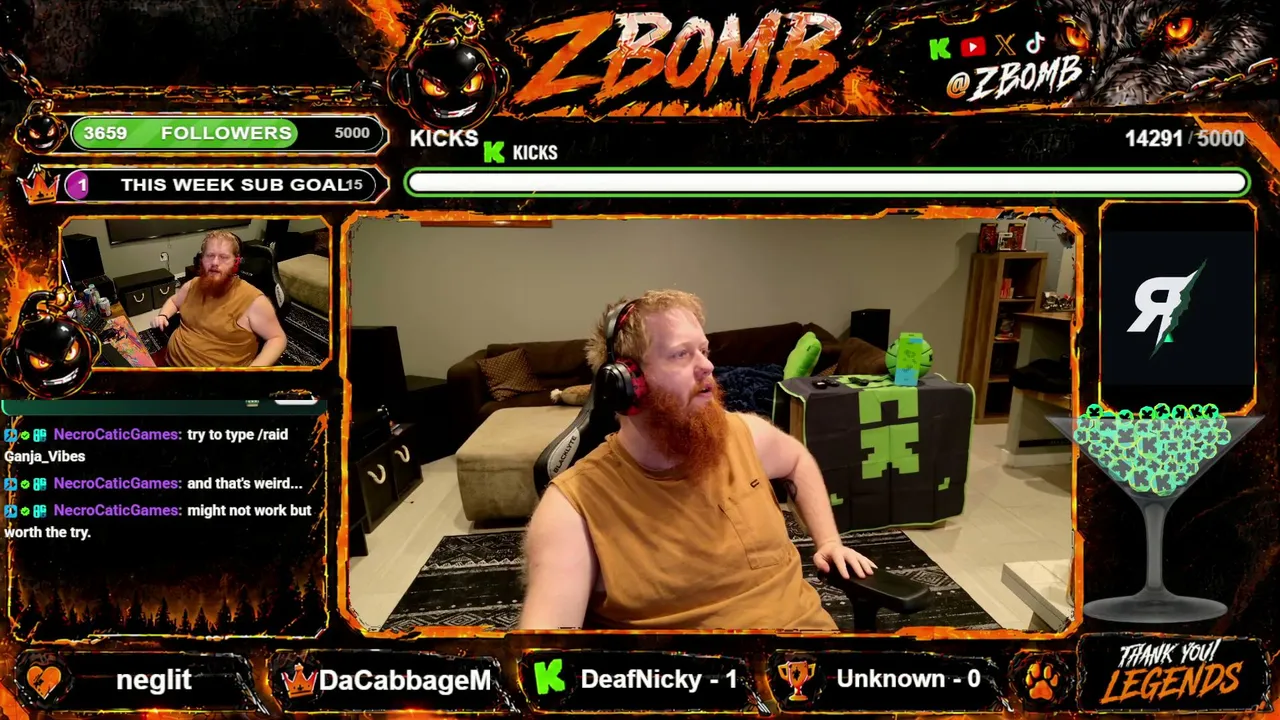 ZBOMB live