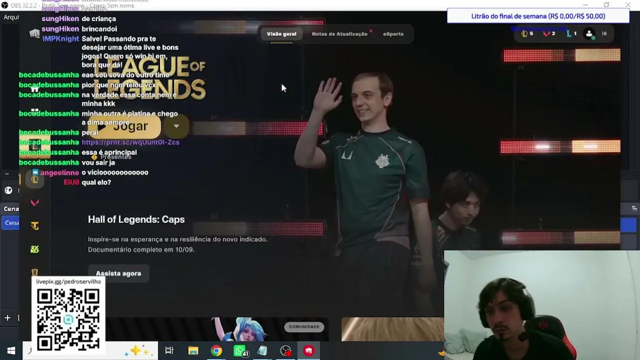 PedroServilha live