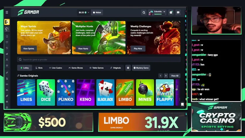 edenhits playing Slots & Casino - Live Casino Stream