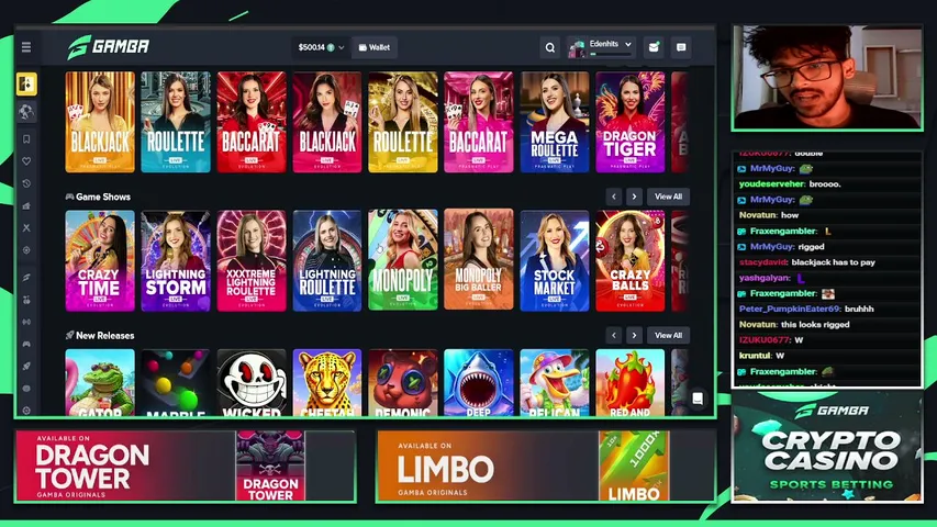 edenhits playing Slots & Casino - Live Casino Stream