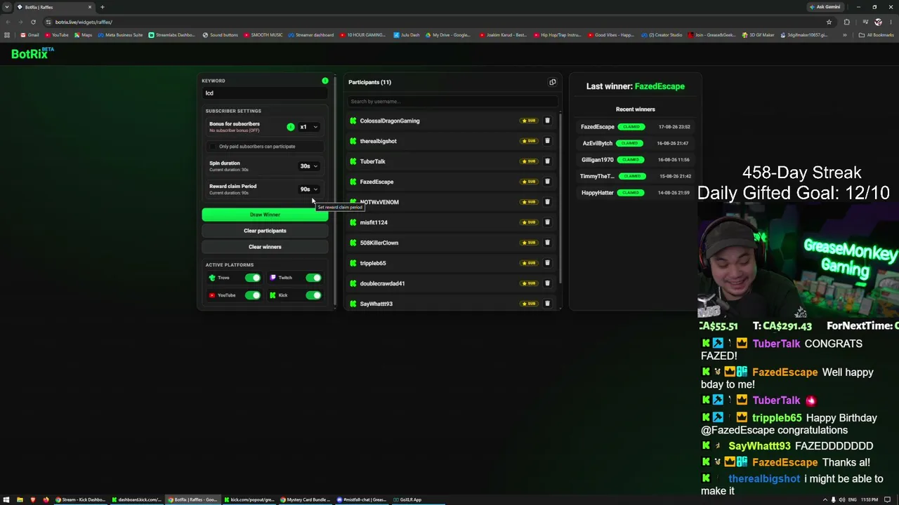 GreaseMonkey live