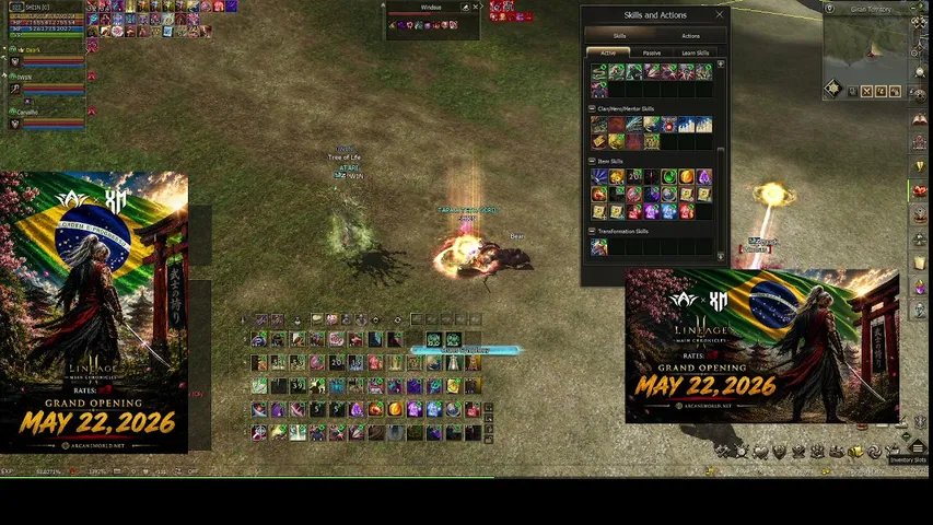 ignsakura Lineage 2 stream image