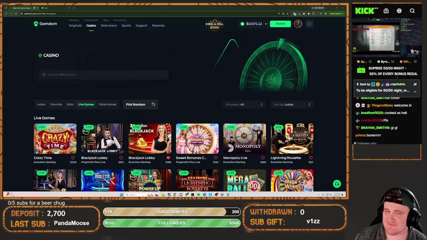 RAFFLE TIME, $2K START, LAST MONTH BEFORE 9 TO 5 | $7K Monthly Raffle | !gamdom !discord !raffle !depo