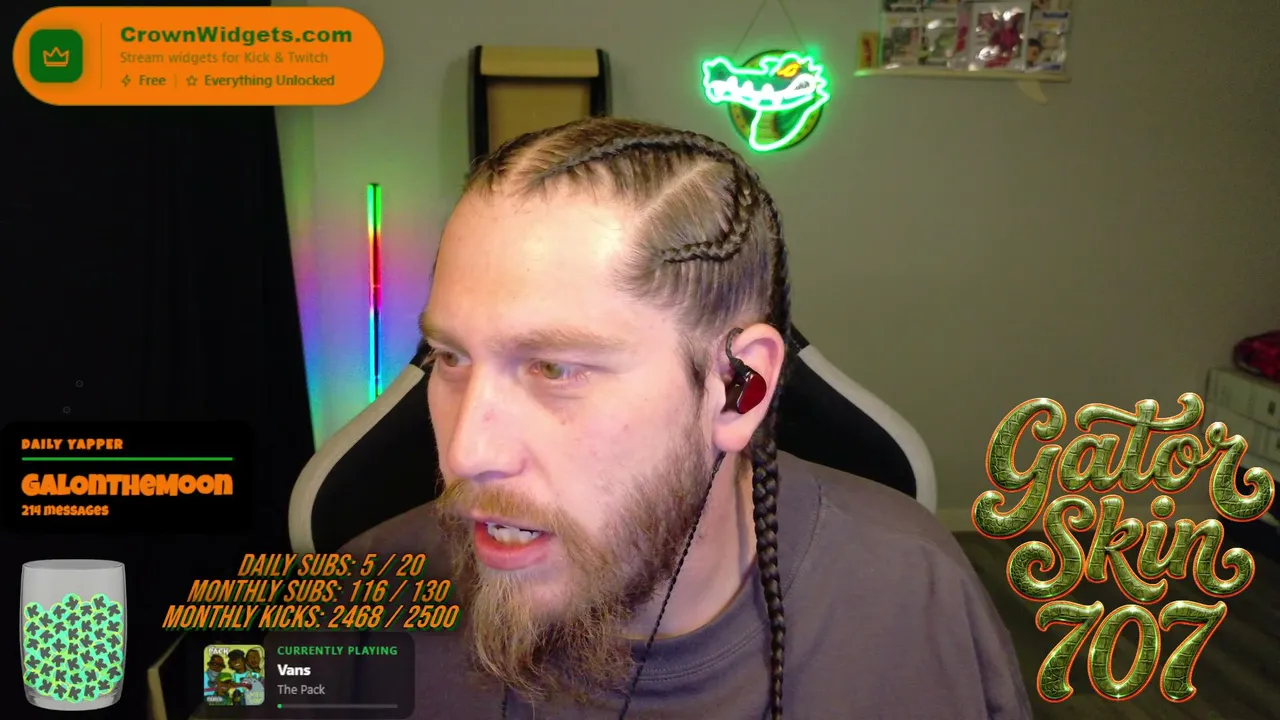 GatorSkin707 live