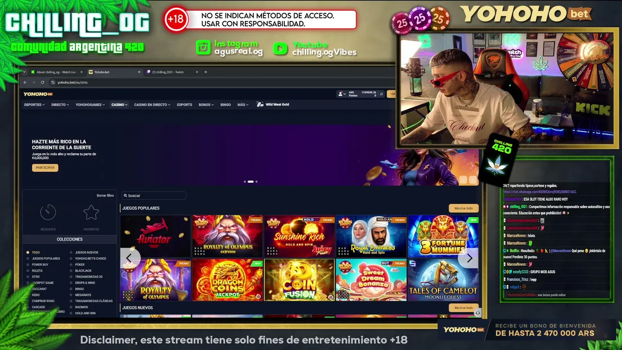 chilling_og live