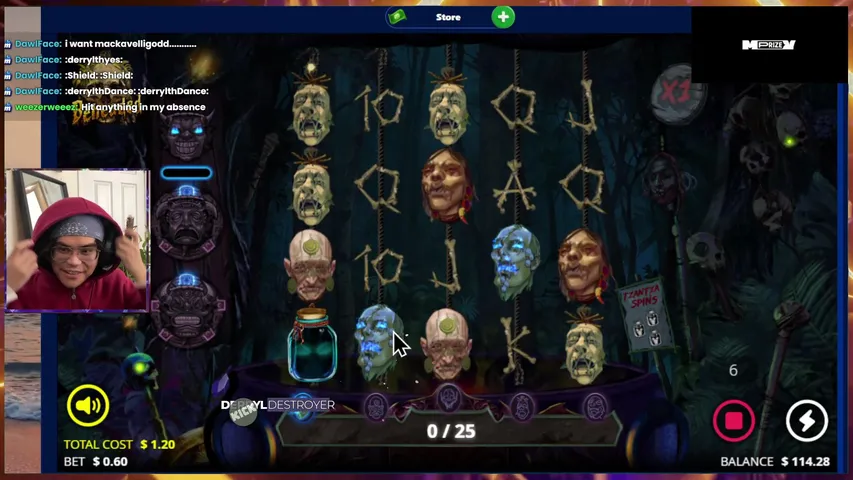 derryldestroyer playing Slots & Casino - Live Casino Stream