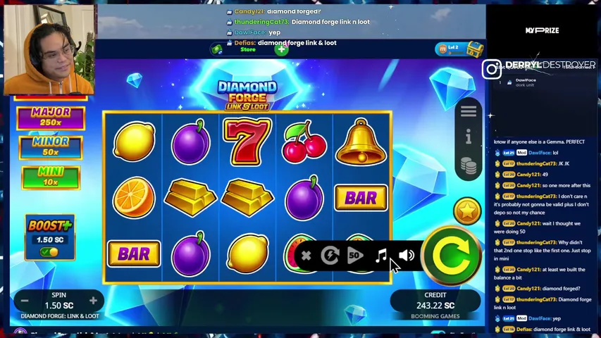 derryldestroyer playing Slots & Casino - Live Casino Stream