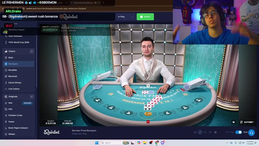 Konvy playing Slots & Casino - Live Casino Stream