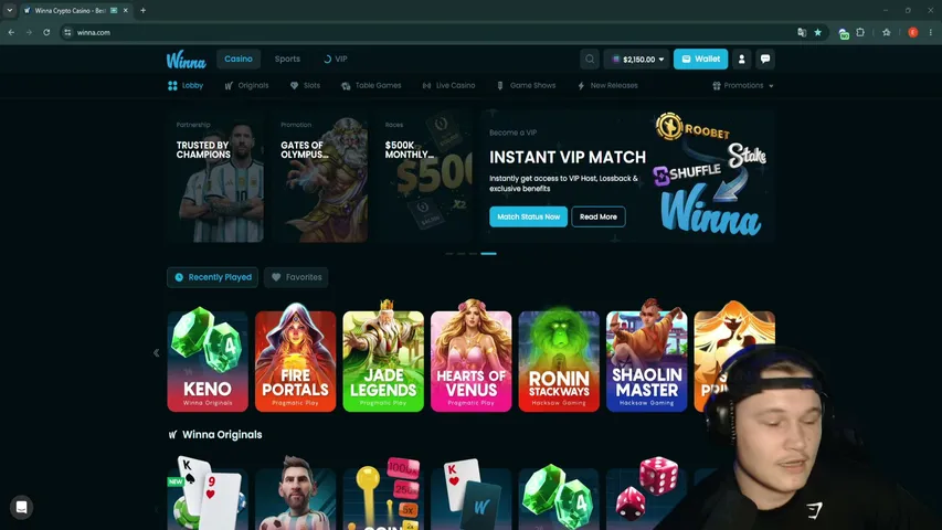 riggederic playing Slots & Casino - Live Casino Stream