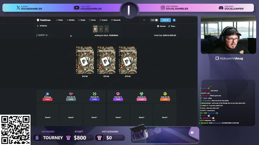 DOUG playing Slots & Casino - Live Casino Stream