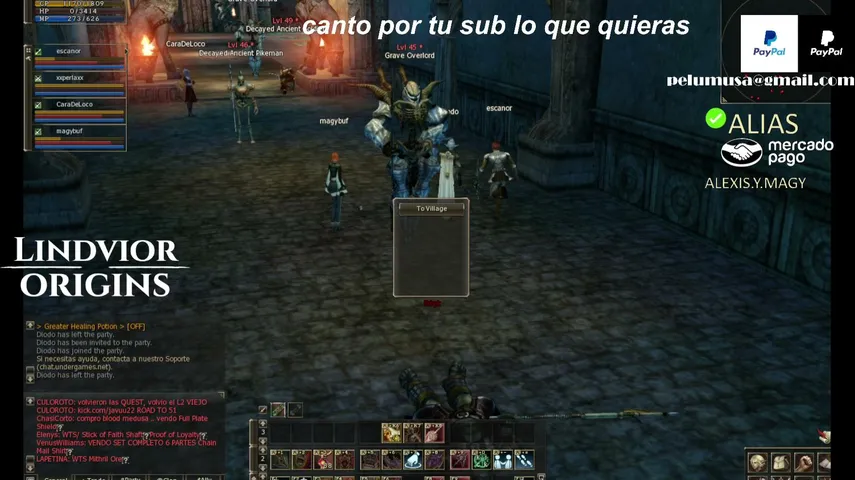 tkbpkgamer Lineage 2 stream image