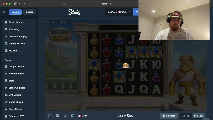 hccutshair playing Slots & Casino - Live Casino Stream
