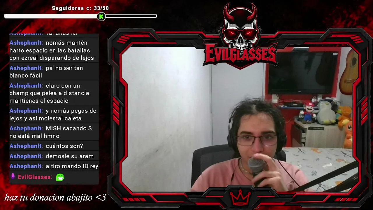 EvilGlasses live