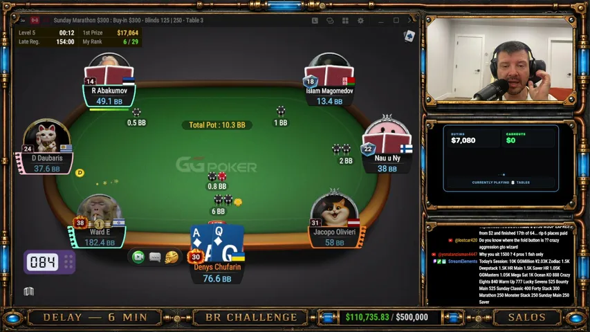 santazzzua playing Poker - Live Casino Stream