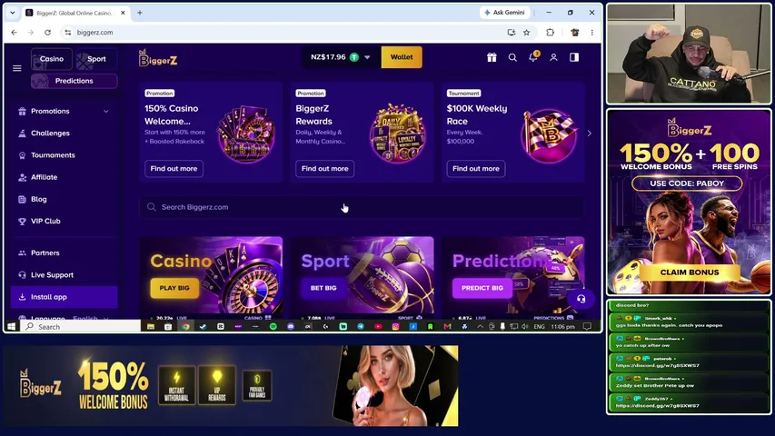 paboy playing Slots & Casino - Live Casino Stream