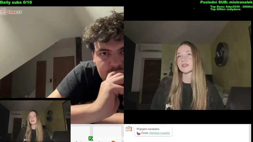 Jsem zpátky v Brně 🇨🇿 Pijeme!! Seznamka💒 OmeTV Přijďte!!
