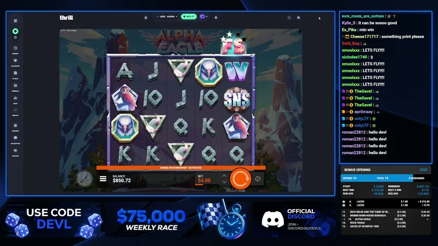 devl playing Slots & Casino - Live Casino Stream