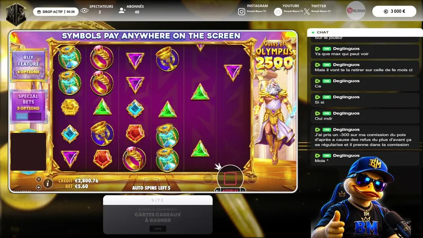bouyak-mayou-tv playing Slots & Casino - Live Casino Stream