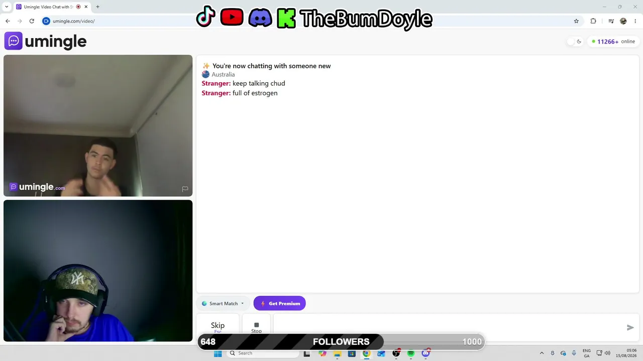 TheBumDoyle live