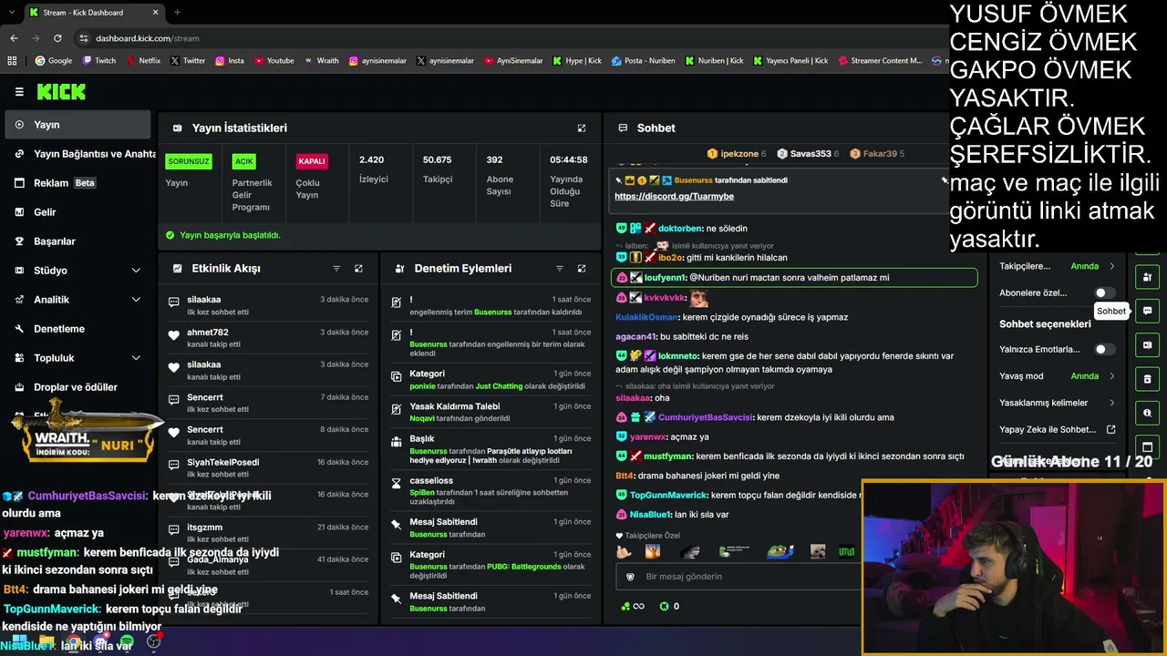 Nuriben live stream