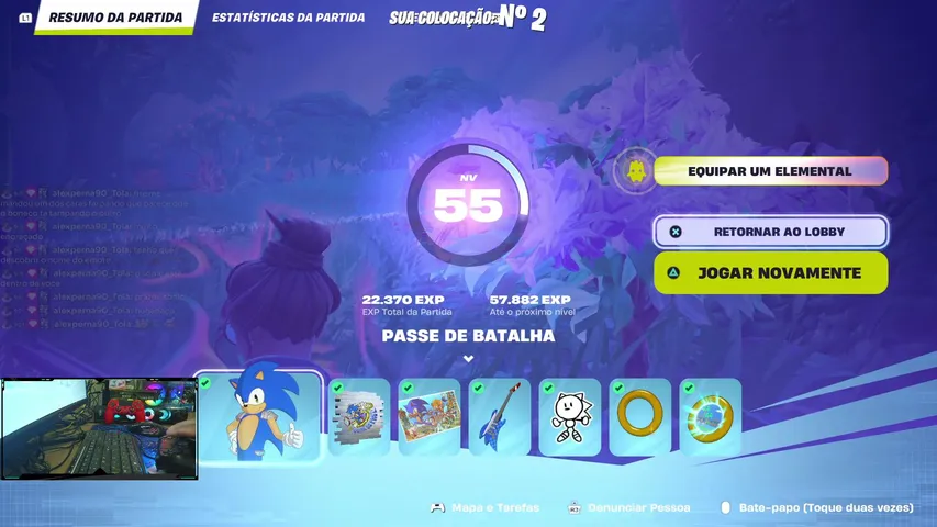 ⚡ Gameplay Insana  AO VIVO
🎮  Fortnite🎮 
Bora para Ação!     precisando de algo use meu link e ajude o canal.