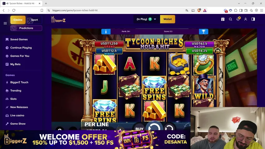 bartekdesanta playing Slots & Casino - Live Casino Stream