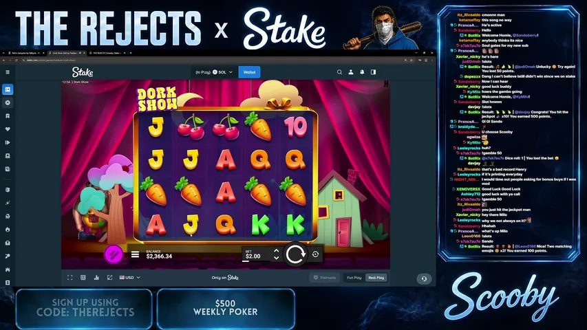 scoobyz88 playing Slots & Casino - Live Casino Stream