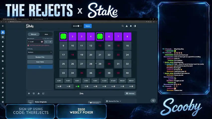 scoobyz88 playing Slots & Casino - Live Casino Stream