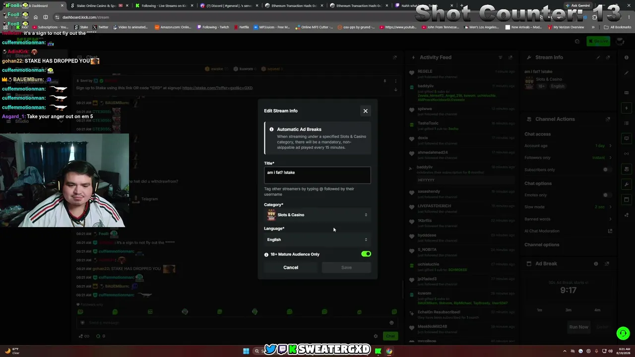 sweatergxd live
