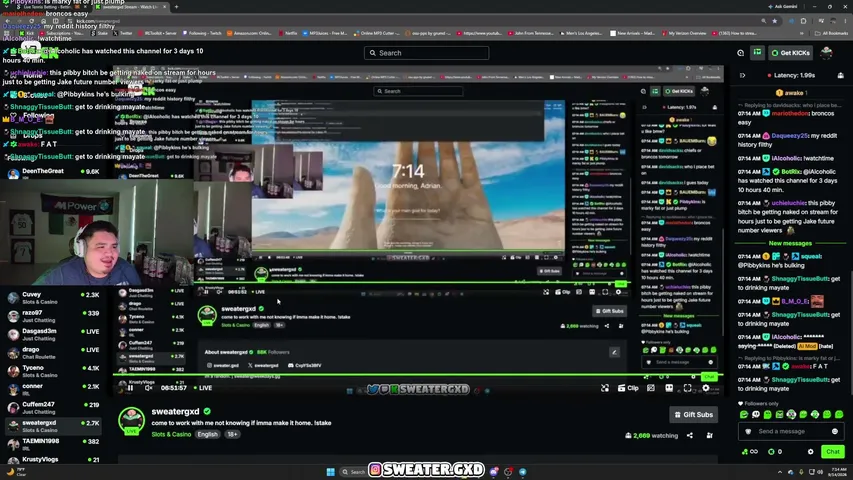 SweaterGxd playing Slots & Casino - Live Casino Stream
