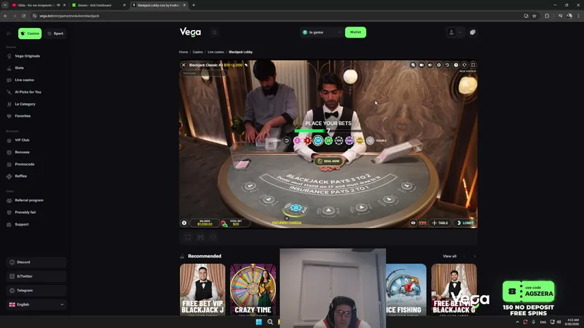 ag5zera playing Slots & Casino - Live Casino Stream