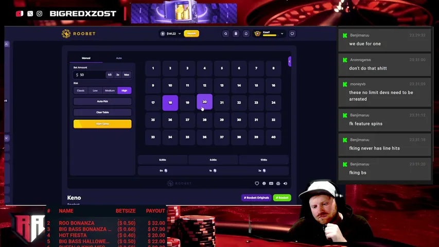 bigred playing Slots & Casino - Live Casino Stream