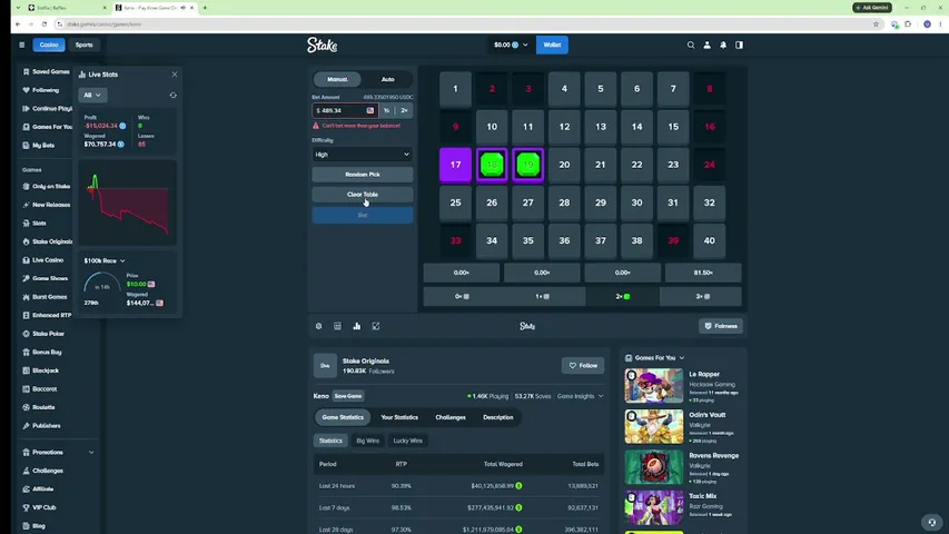 bonkalive playing Slots & Casino - Live Casino Stream