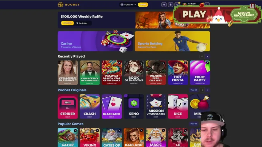 mochez playing Slots & Casino - Live Casino Stream