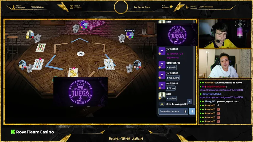 RoyalTeamCasino playing Just Chatting - Live Casino Stream