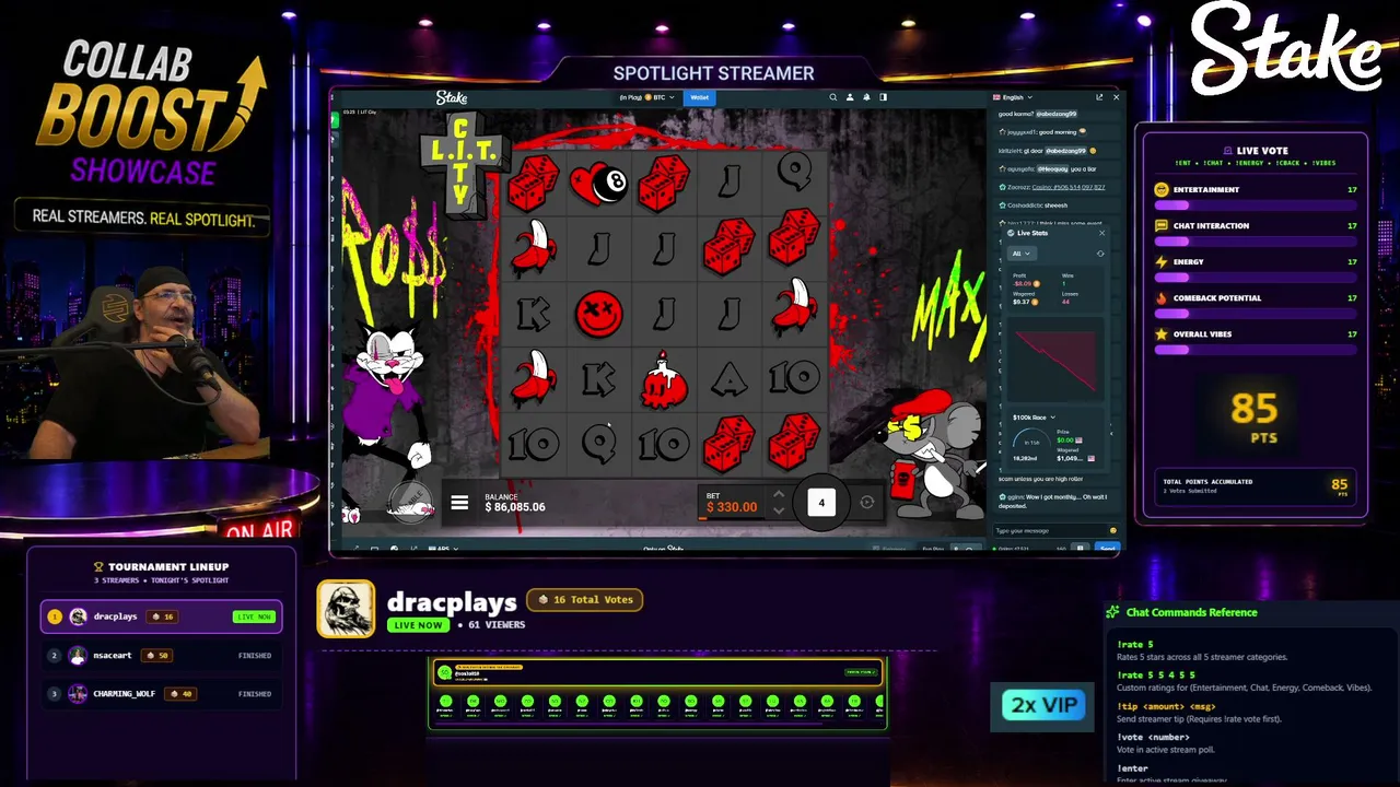 dracplays live