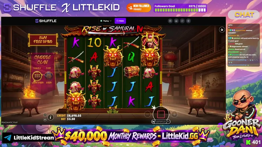 littlekid playing Slots & Casino - Live Casino Stream