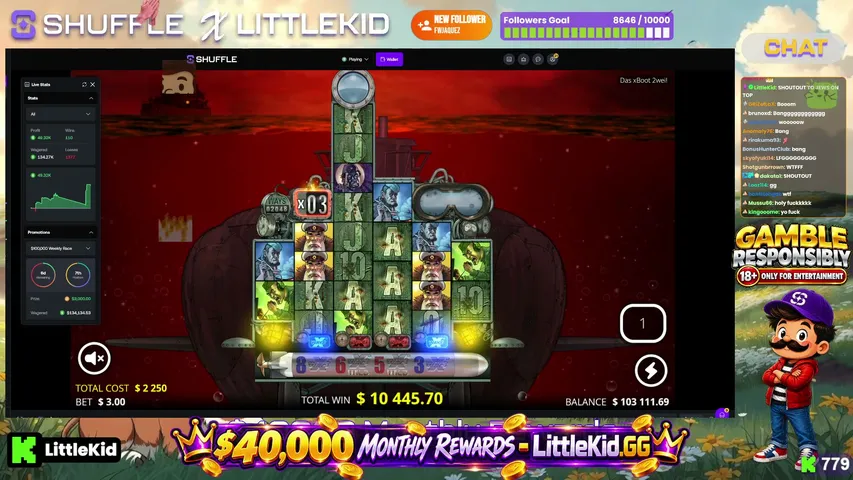 littlekid playing Slots & Casino - Live Casino Stream