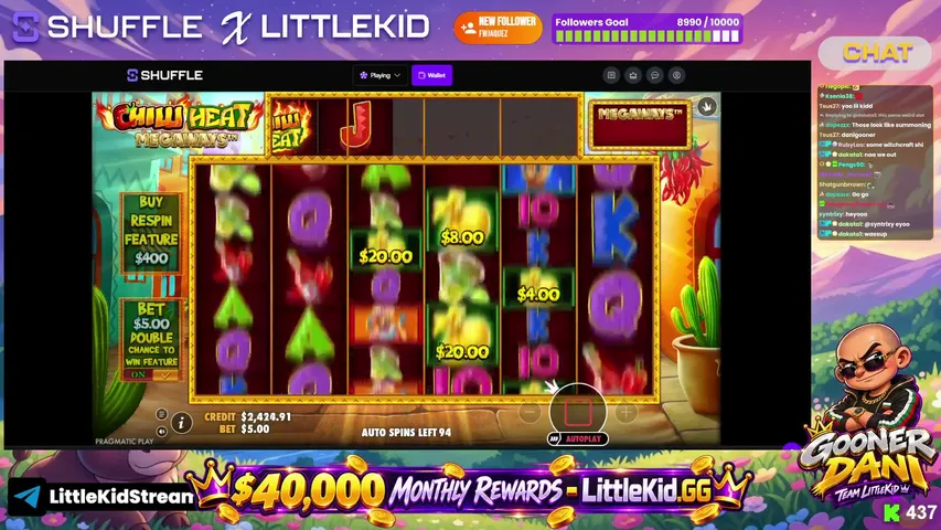 littlekid playing Slots & Casino - Live Casino Stream