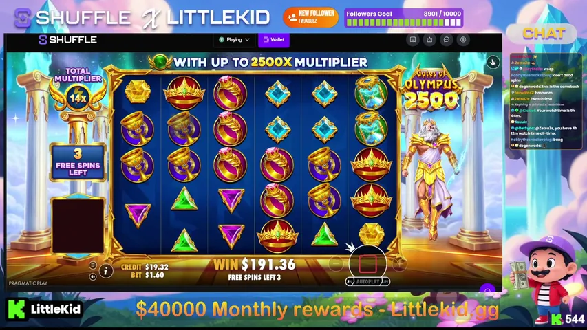 littlekid playing Slots & Casino - Live Casino Stream