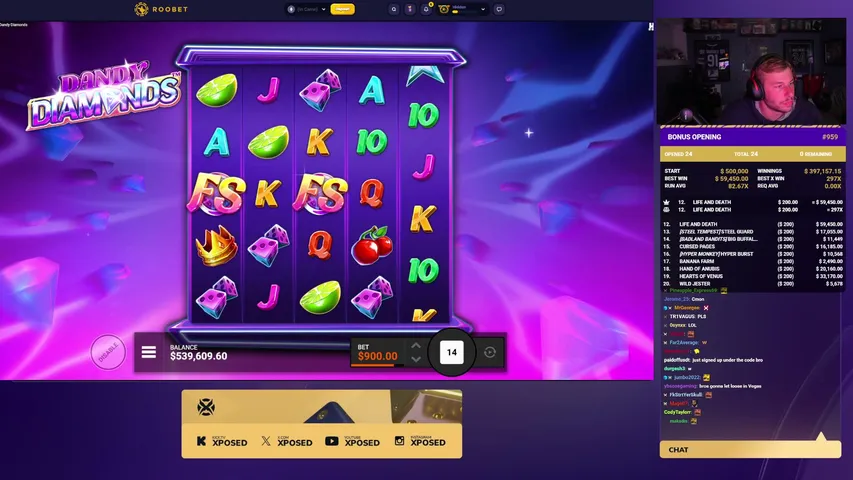 Xposed playing Slots & Casino - Live Casino Stream
