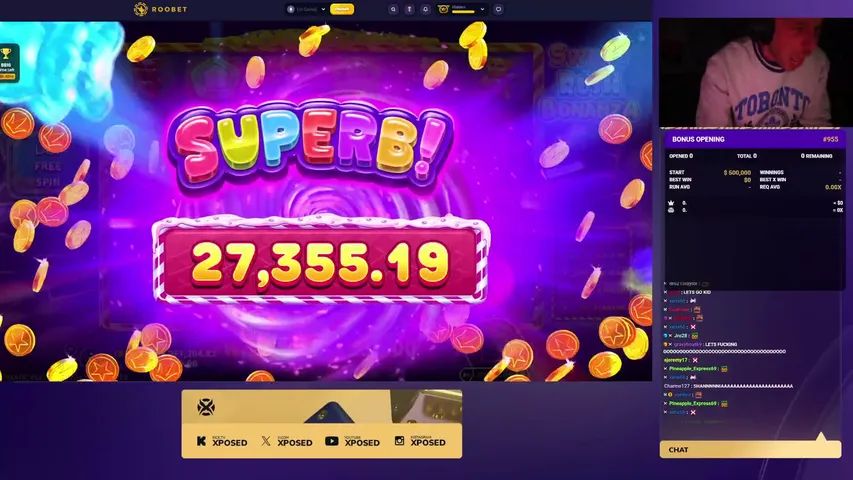 Xposed playing Slots & Casino - Live Casino Stream