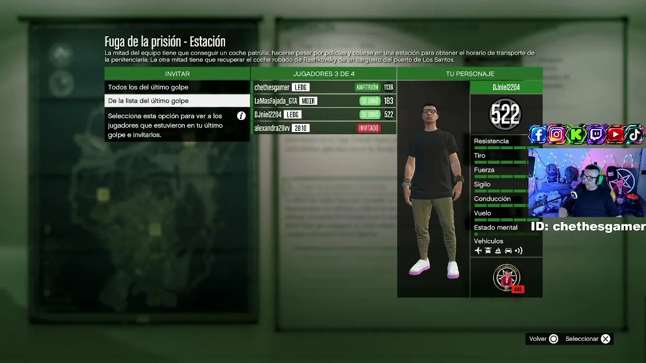ChethesGamer live stream