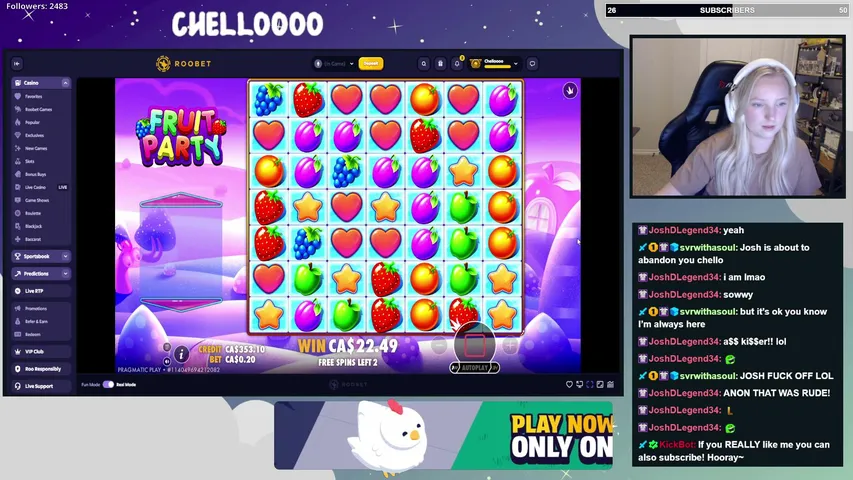 chelloooo playing Slots & Casino - Live Casino Stream