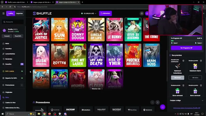 lawriexan playing Slots & Casino - Live Casino Stream