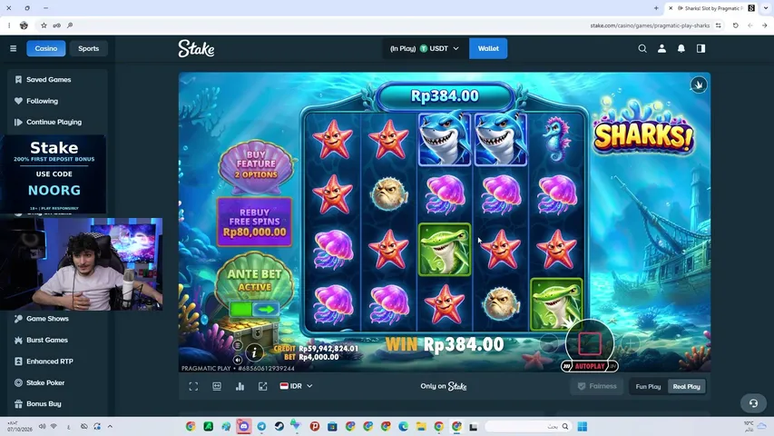 NoorGamer playing Slots & Casino - Live Casino Stream