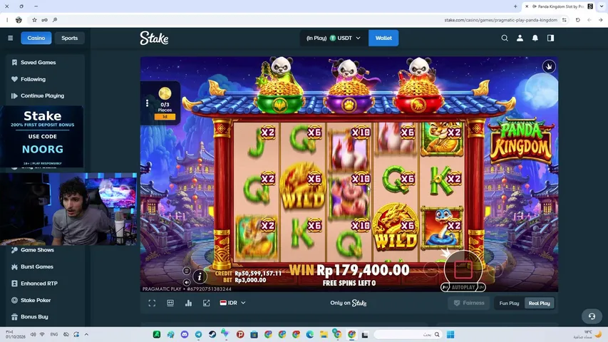 NoorGamer playing Slots & Casino - Live Casino Stream