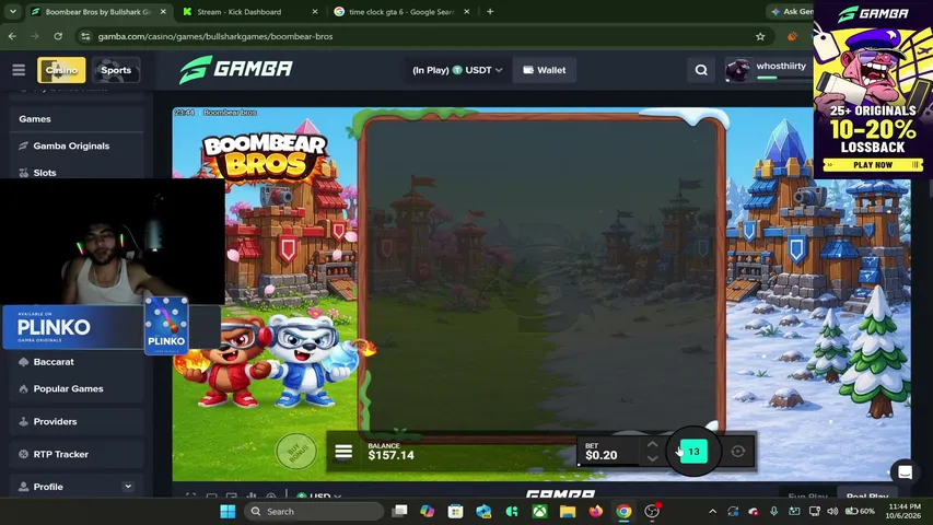 thiirty playing Slots & Casino - Live Casino Stream